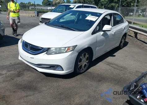 2013 Honda Civic Hybrid from USA, damaged, VIN 19XFB4F28DE200089
